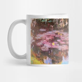 Pink Waterlilies by Claude Monet Mug